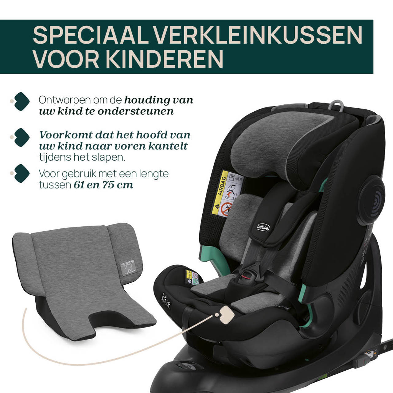 Autostoel FullSeat 360 i-Size met onderstel (61-150 cm) Chicco - 4