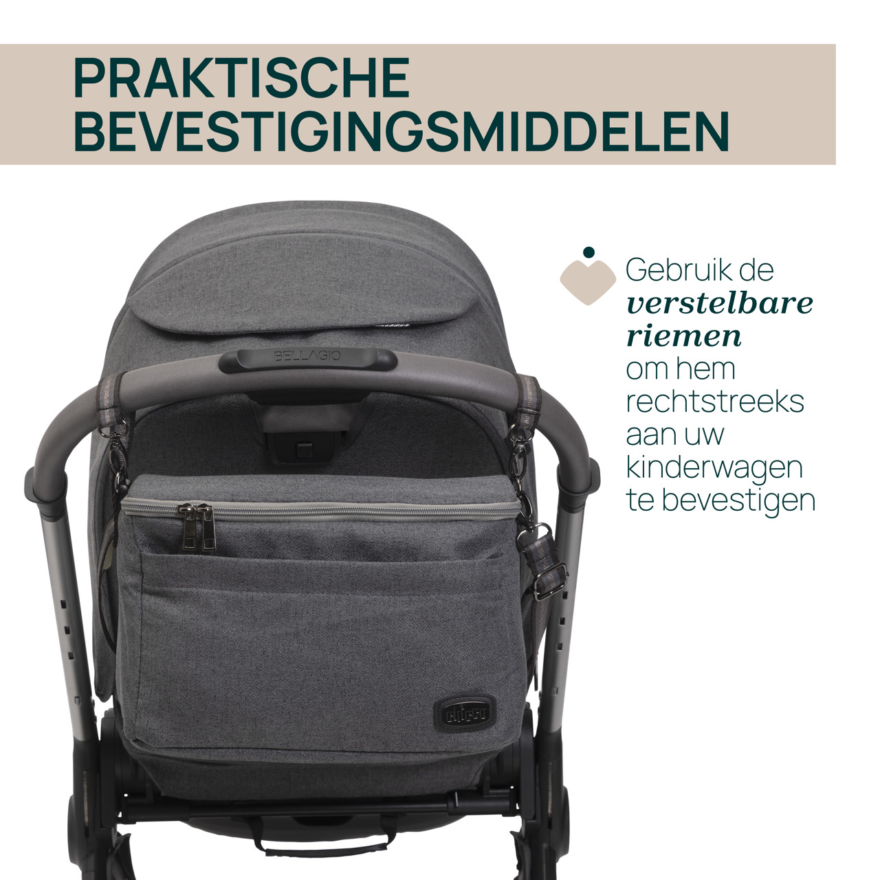 Opbergsysteem voor kinderwagen Chicco - 1