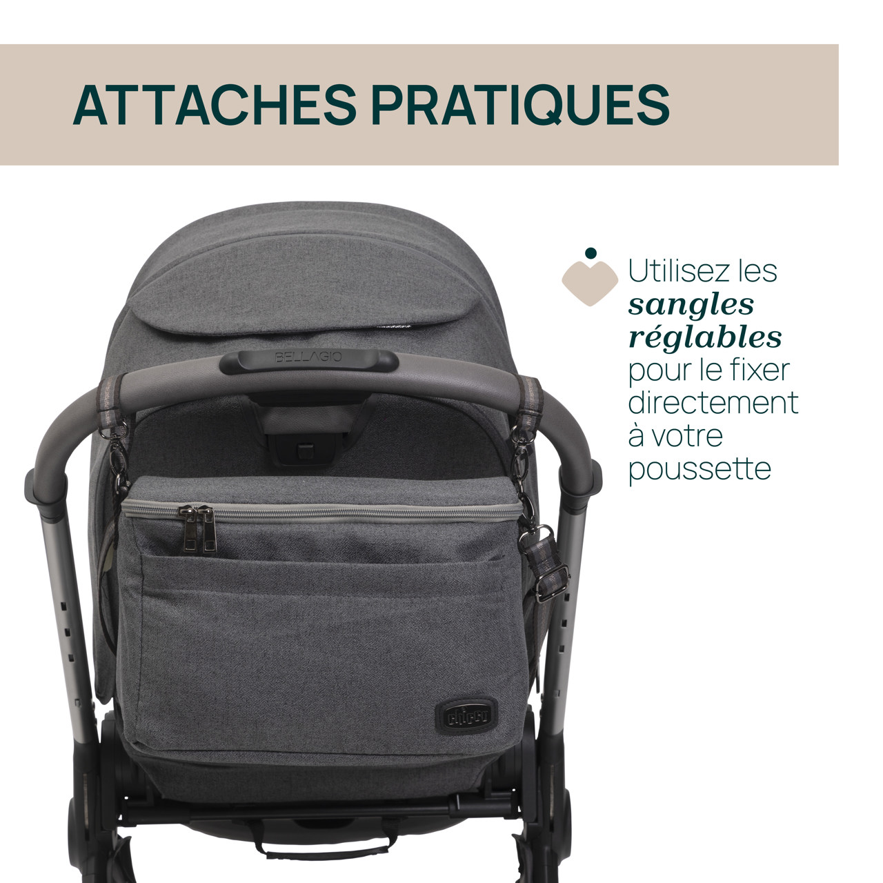 Organisateur de poussette Chicco - 1
