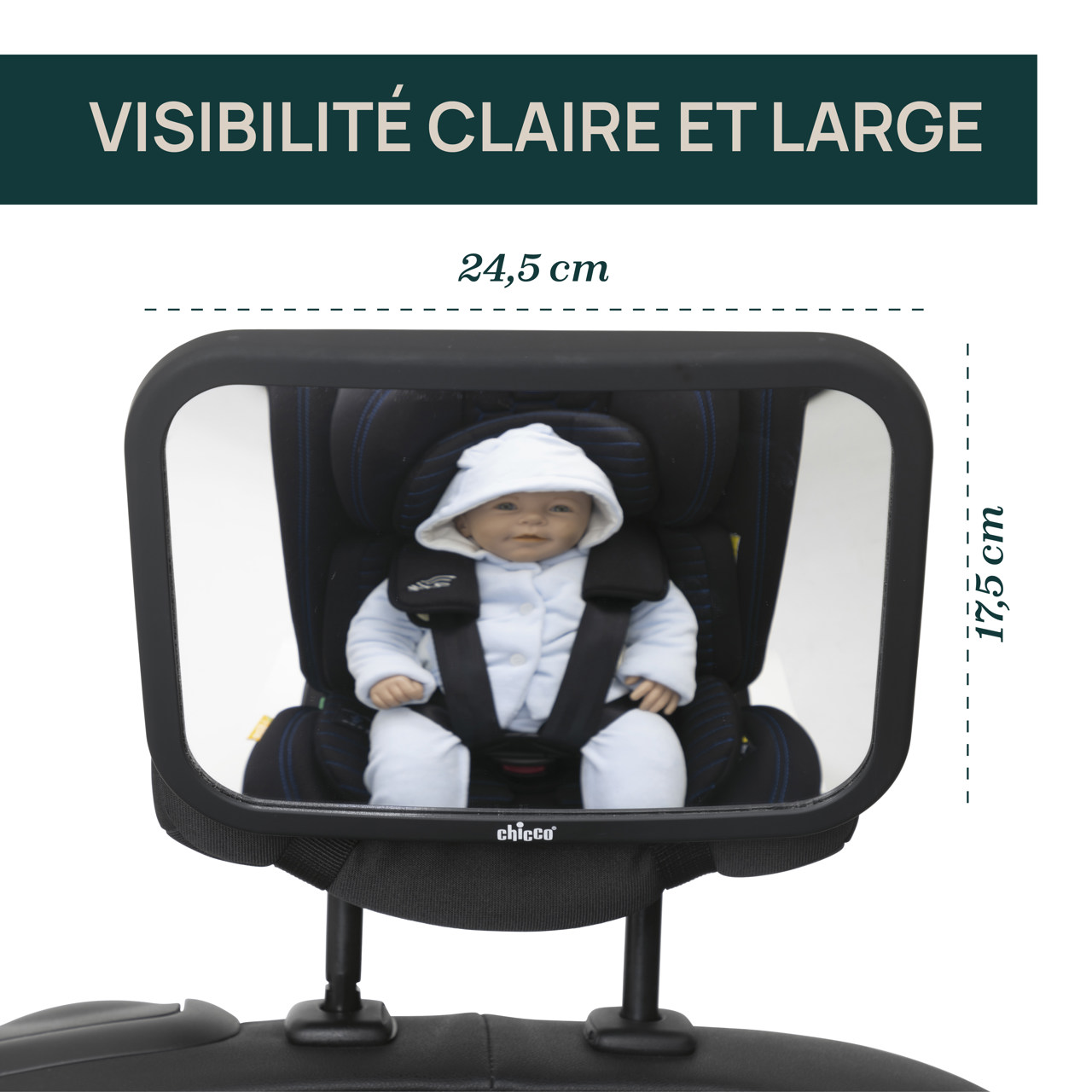 Miroir Si&egrave;ge-Arri&egrave;re Chicco - 4