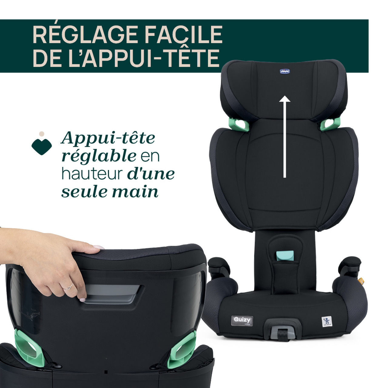 Siège-auto Quizy i-Size (100-150 cm) null - 3