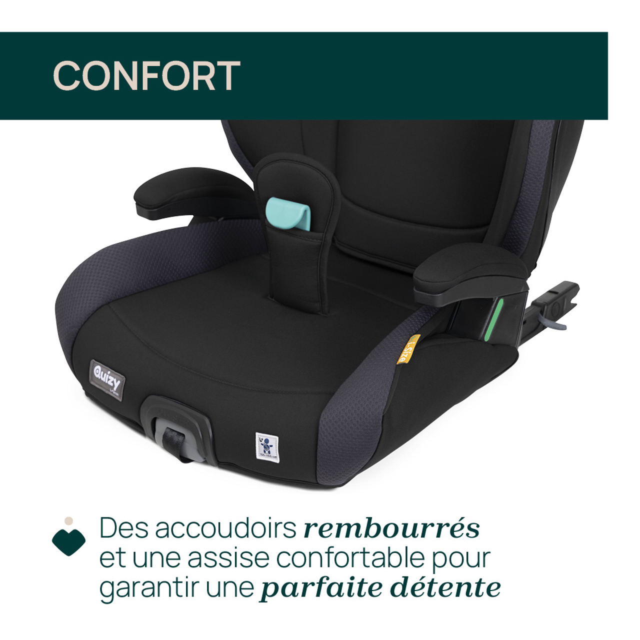 Siège-auto Quizy i-Size (100-150 cm) null - 6
