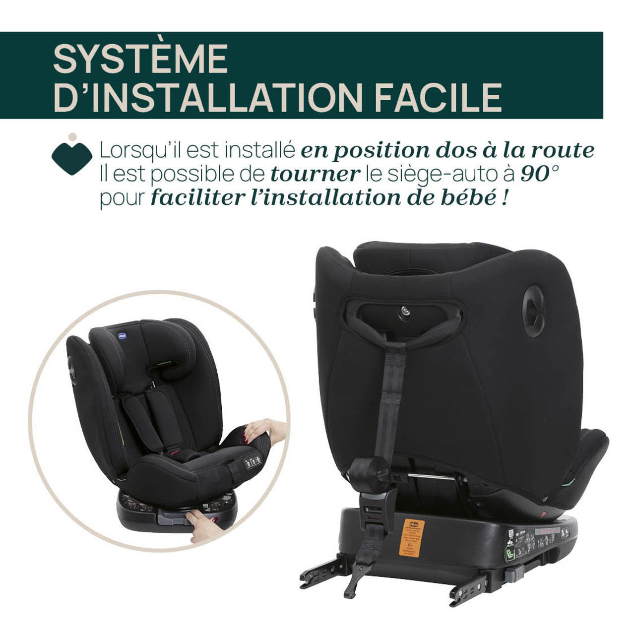 Siège-auto Unico Evo i-Size (40-150 cm) null - 4