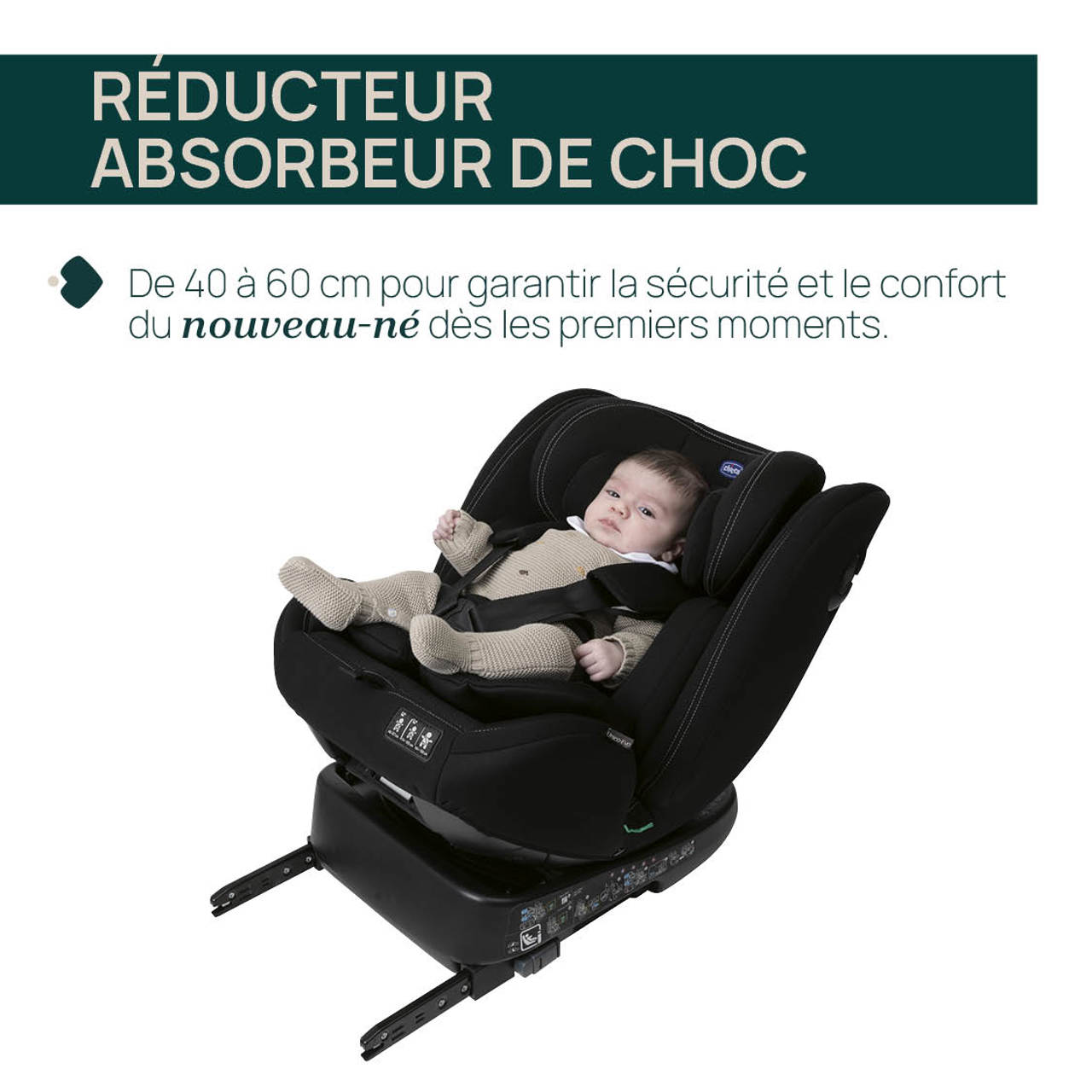 Siège-auto Unico Evo i-Size (40-150 cm) null - 6