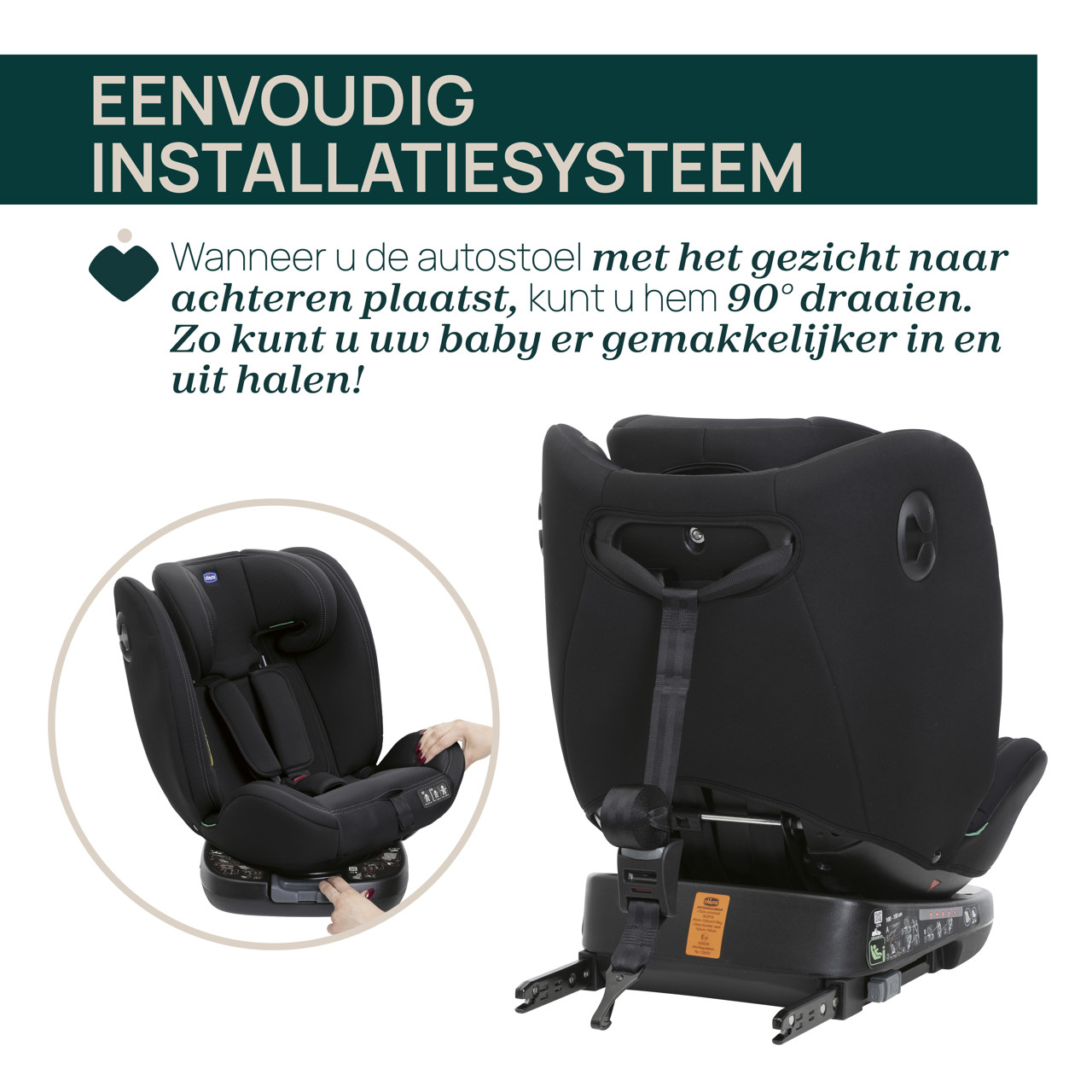 Autostoel Unico Evo i-Size (40-150 cm) Chicco - 4