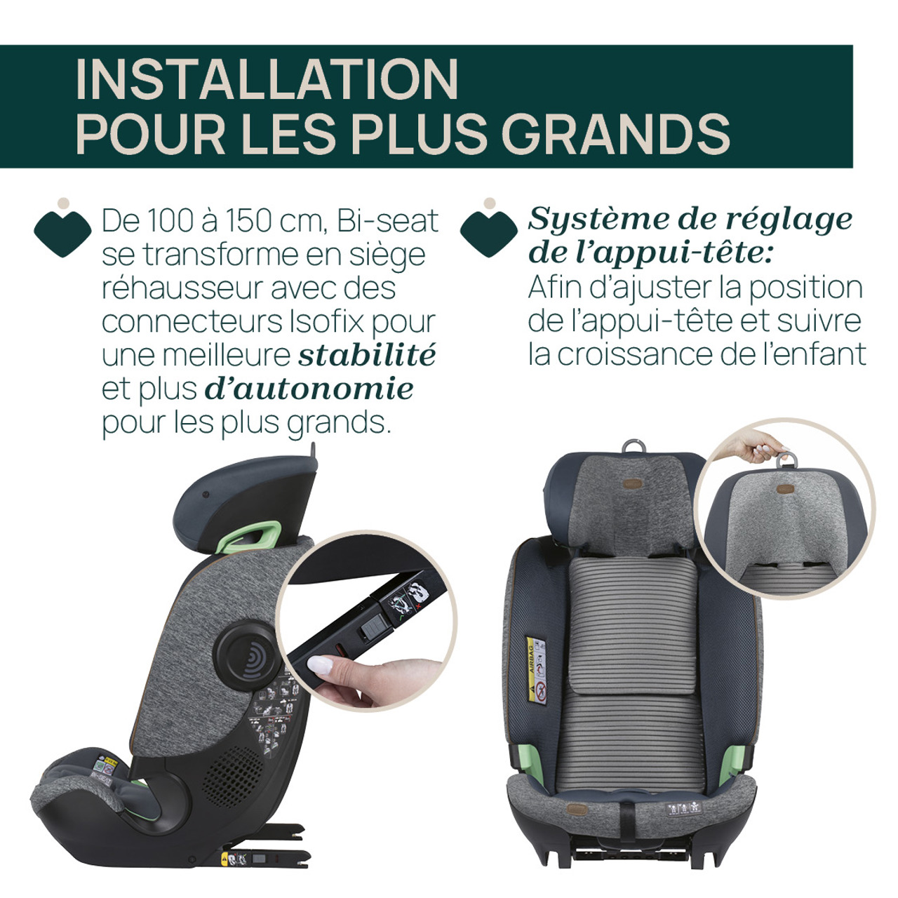 Siège-Auto Bi-Seat Air & Base Rotative 360 i-Size (40-150 cm) Chicco - 6