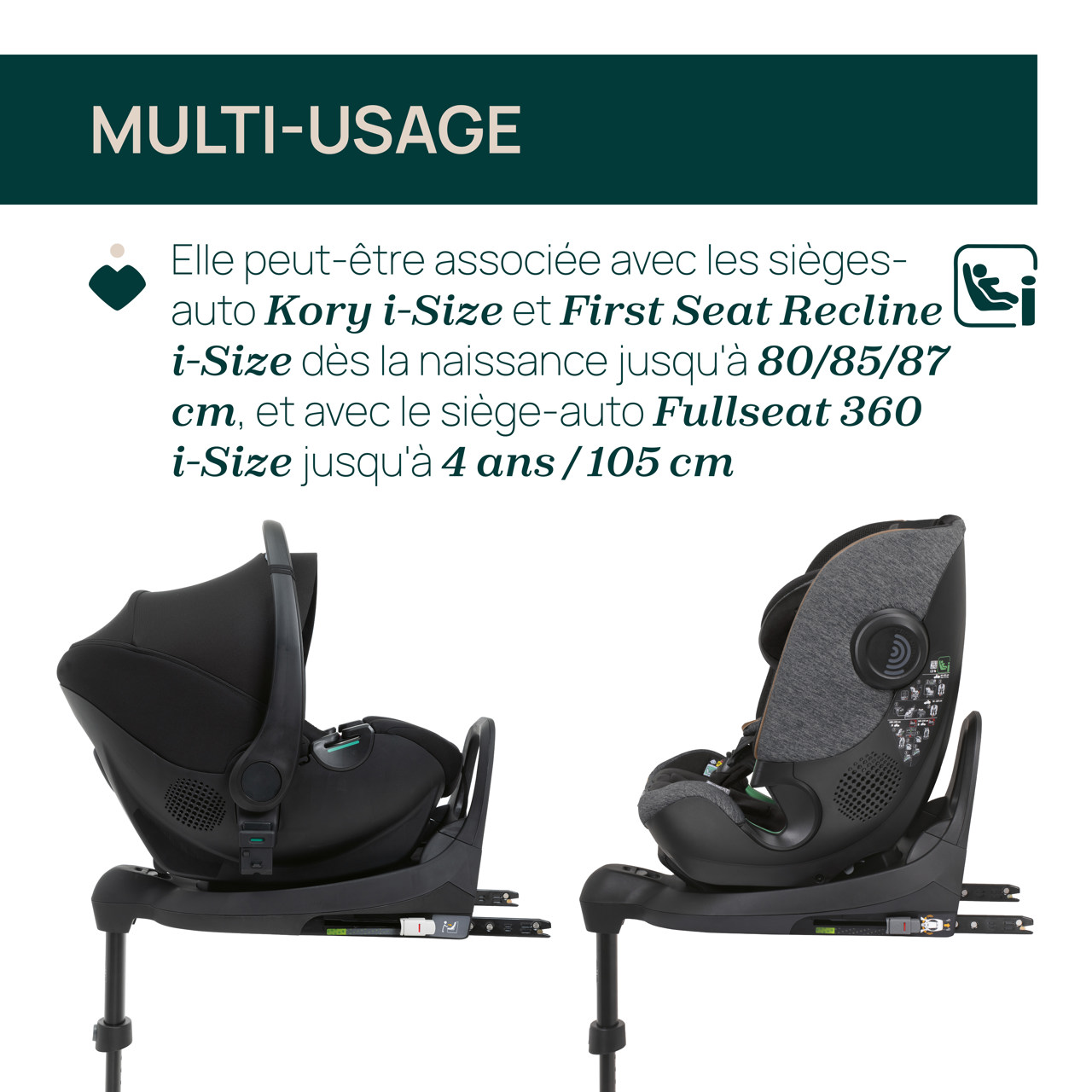 Base rotative 360 i-Size Chicco - 1