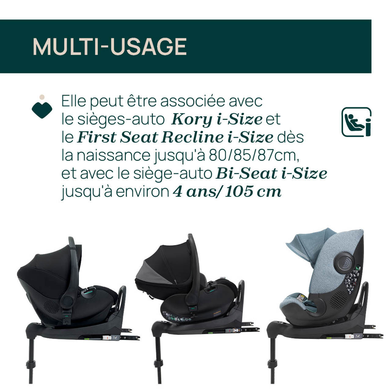 Base rotative 360 i-Size Chicco - 1