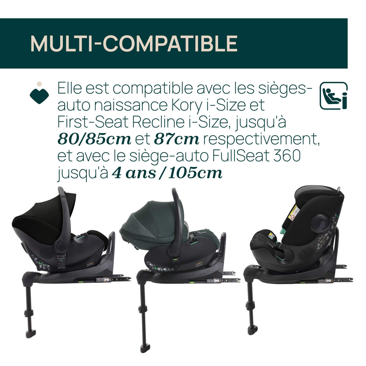 Base rotative 360 i-Size Chicco - 5