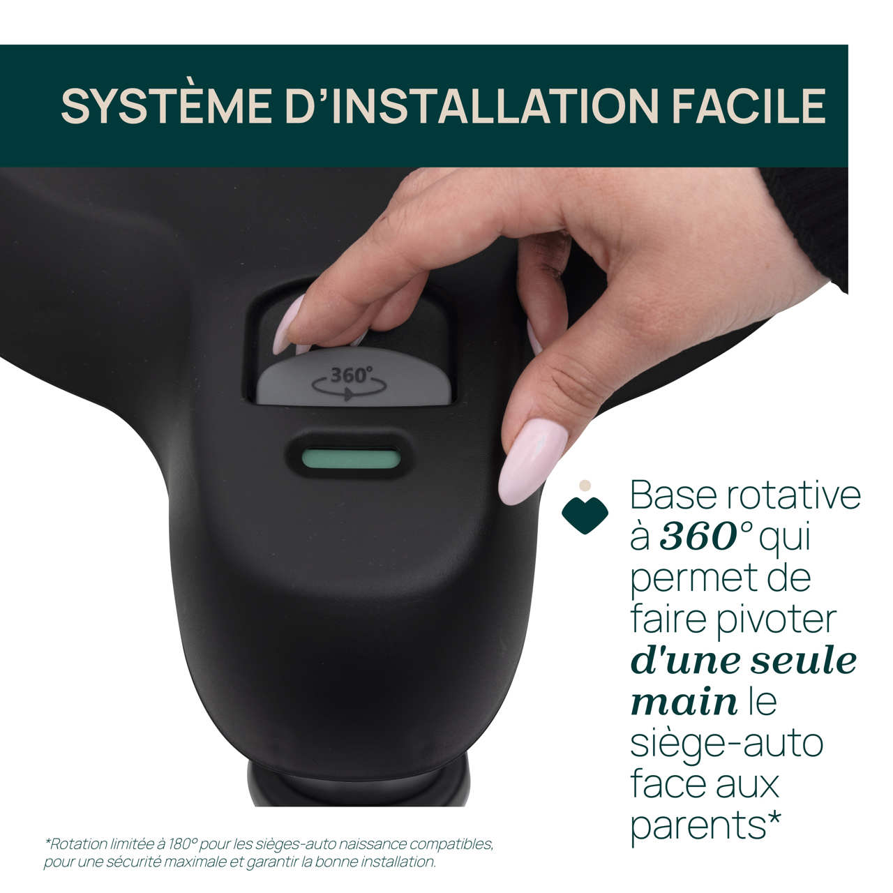 Base rotative 360 i-Size Chicco - 6