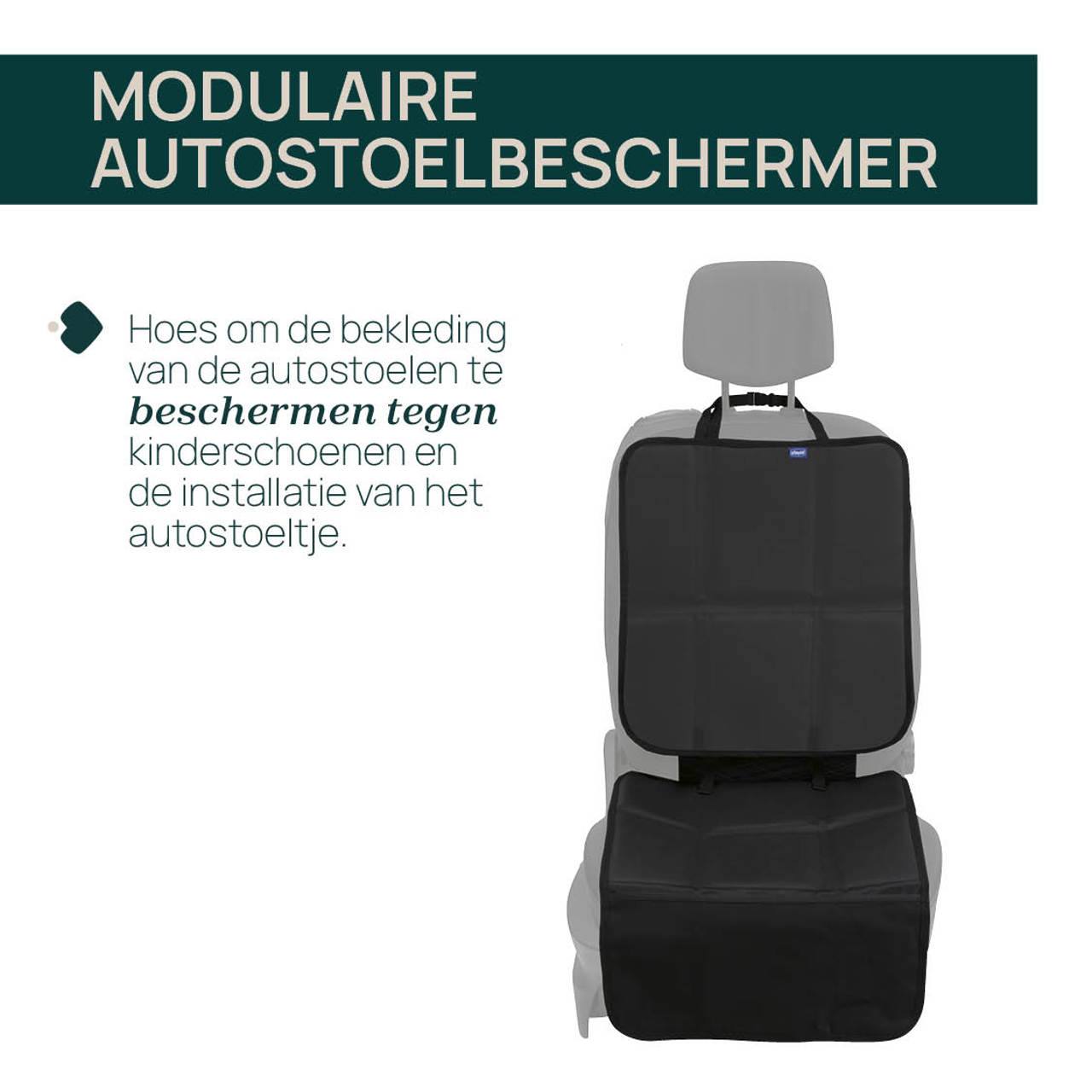 Modulaire Autostoelbeschermer Chicco - 2