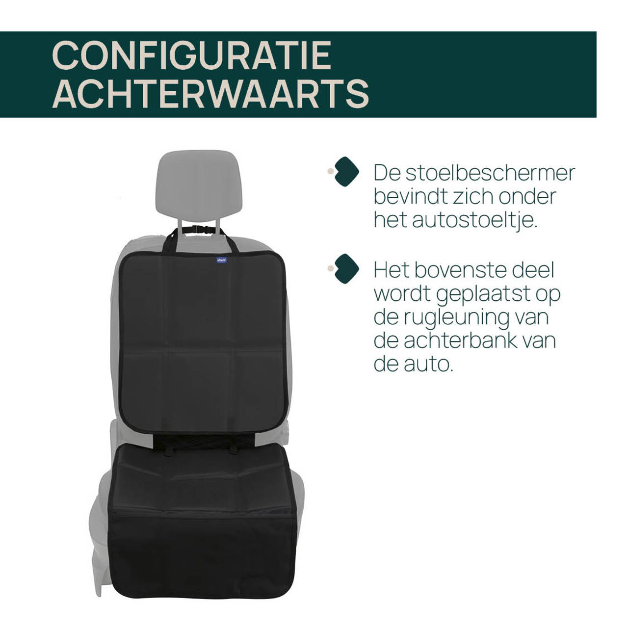 Modulaire Autostoelbeschermer Chicco - 3