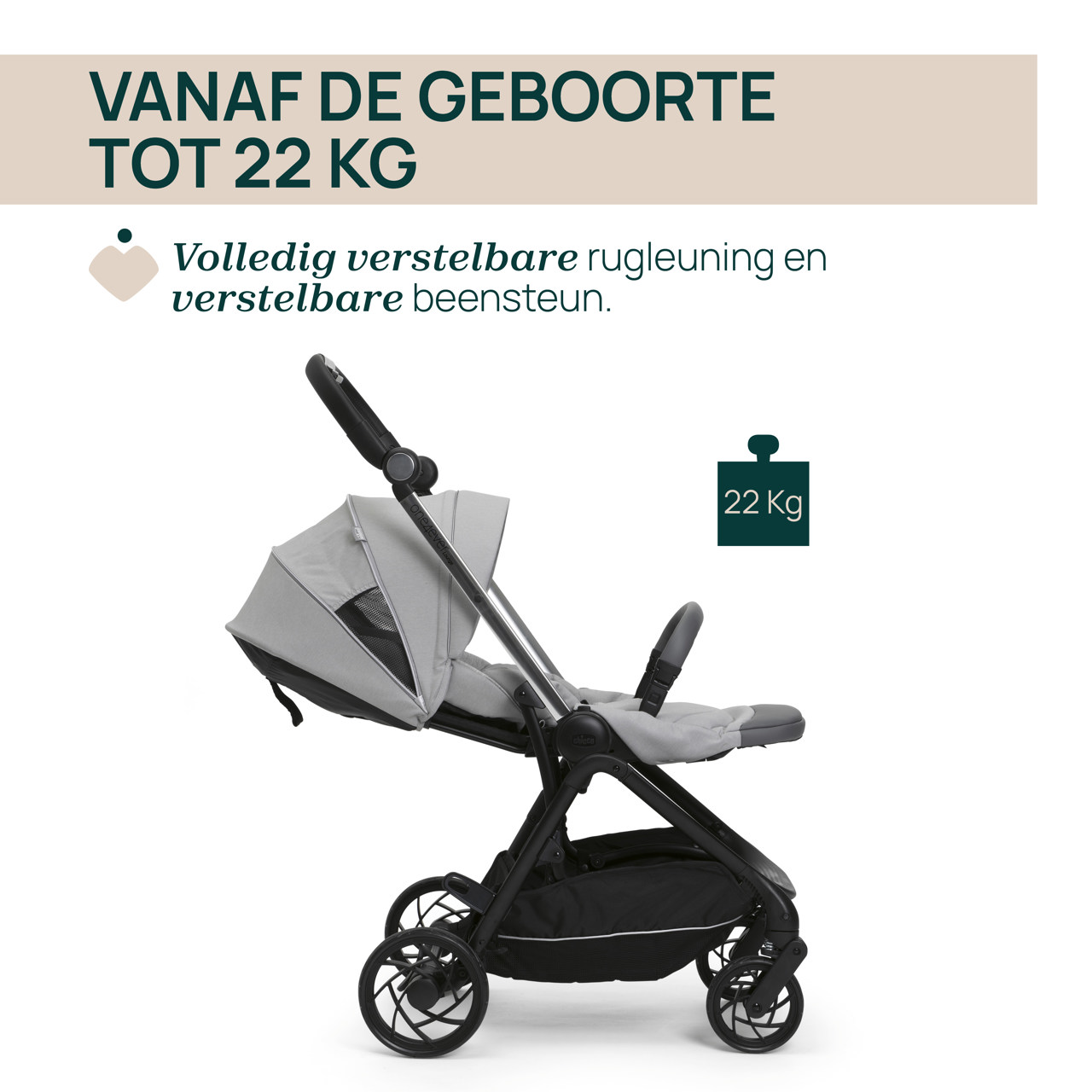 One4Ever Lounge Kinderwagen  Chicco - 6