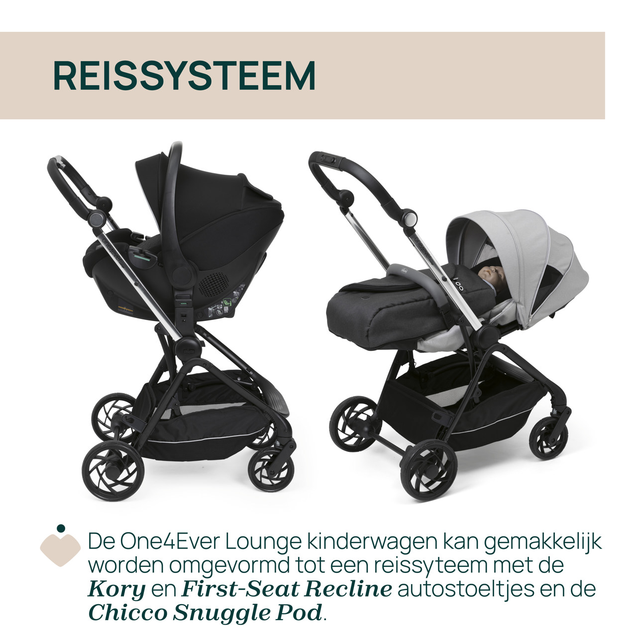 One4Ever Lounge Kinderwagen  Chicco - 8