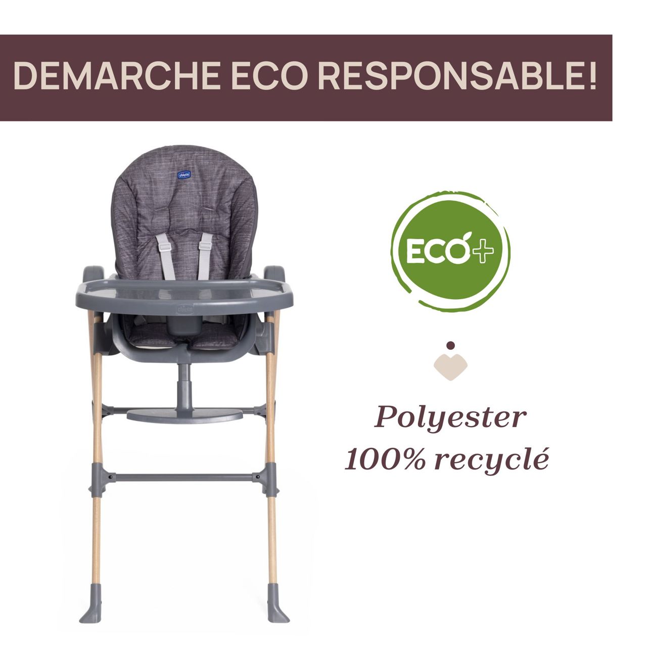 Chaise Haute Polly Essential null - 3