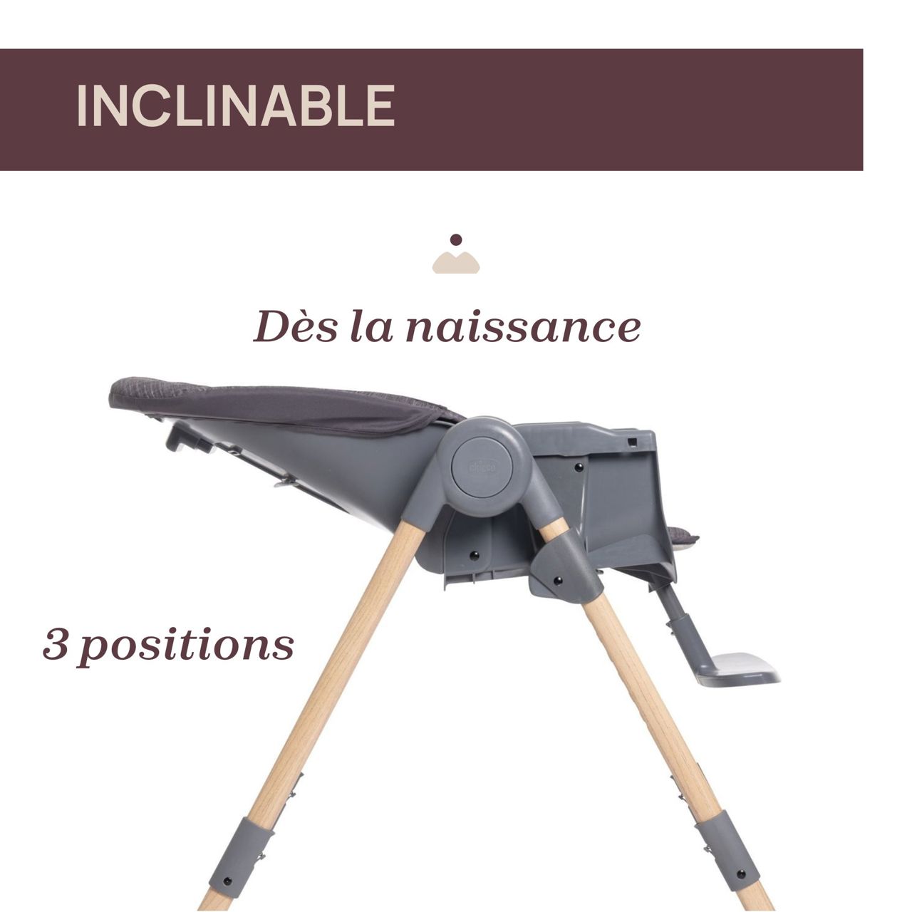 Chaise Haute Polly Essential null - 1