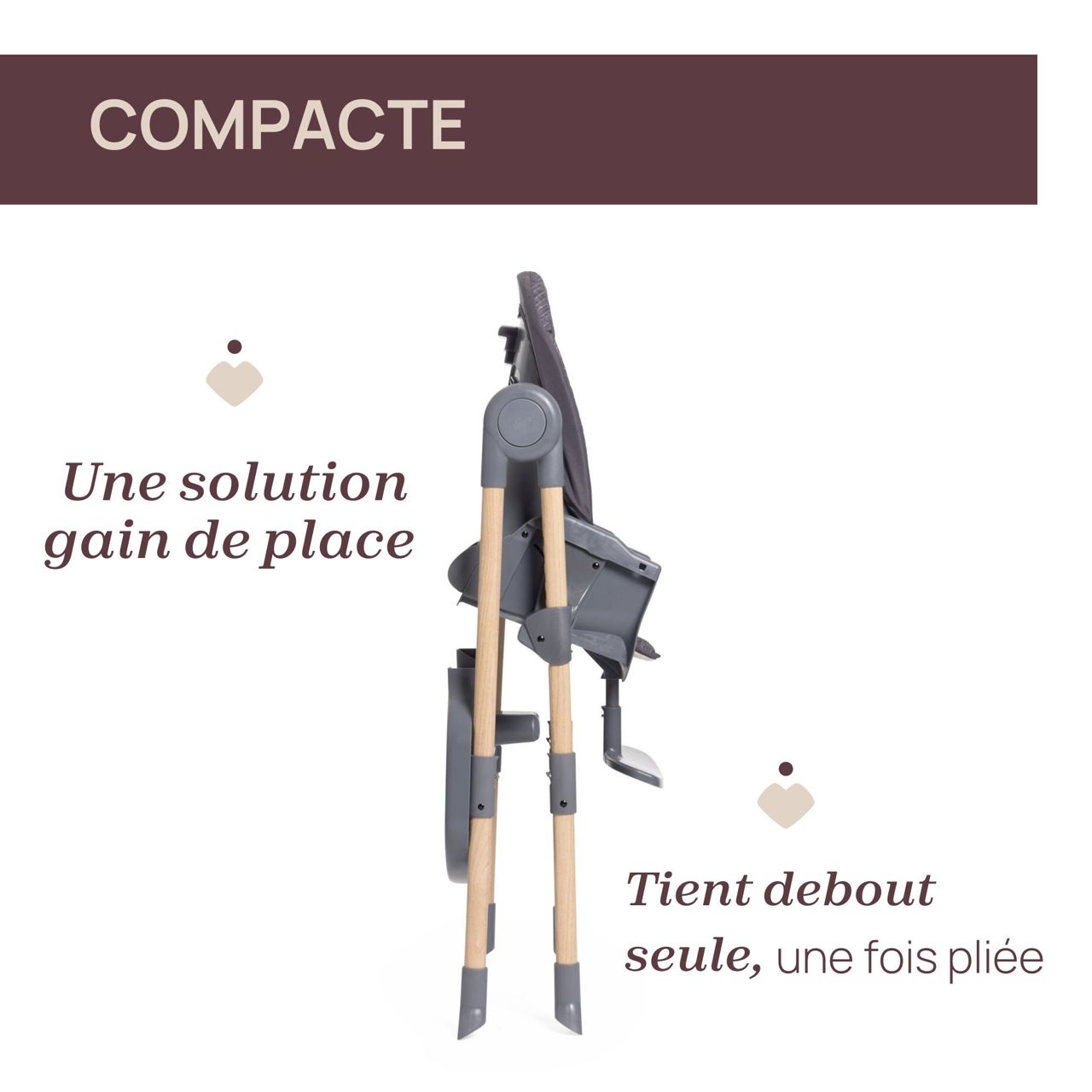 Chaise Haute Polly Essential null - 4