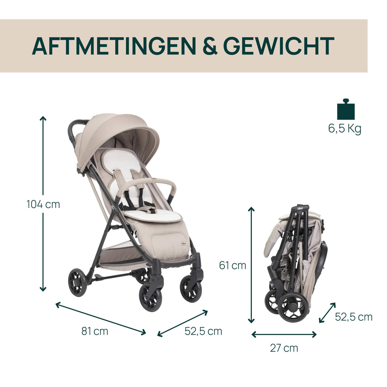 Taormina kinderwagen Chicco - 1