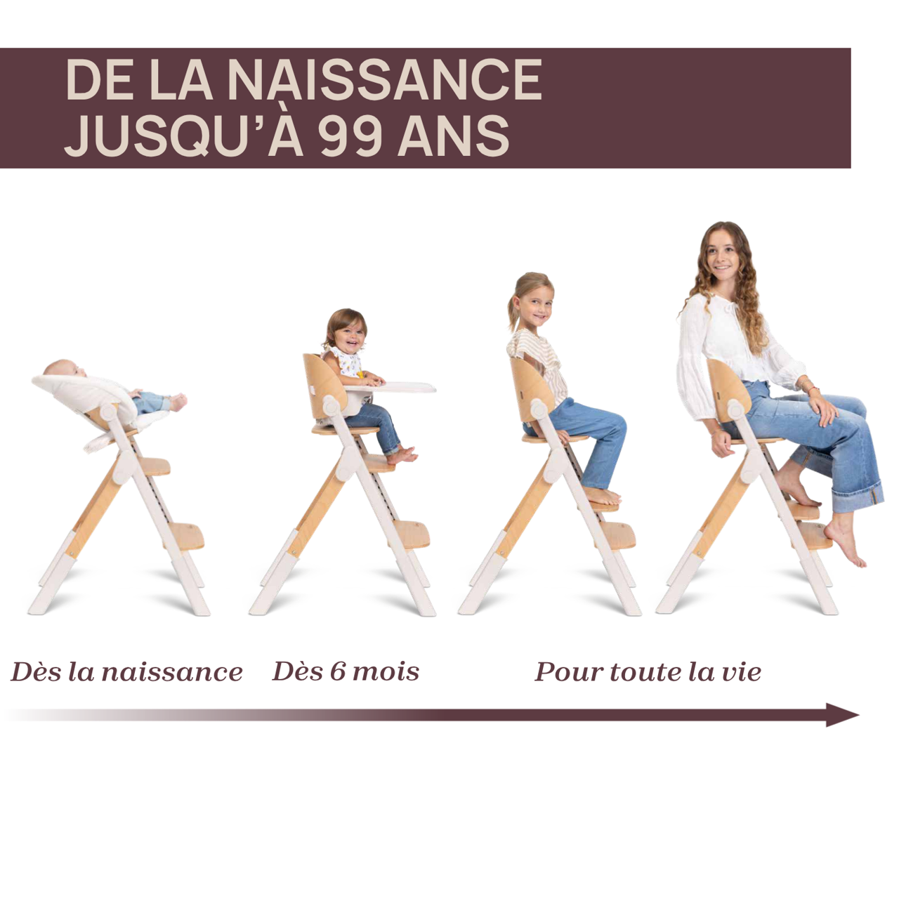 Chaise Haute &Eacute;volutive Meraviglia Up Chicco - 1