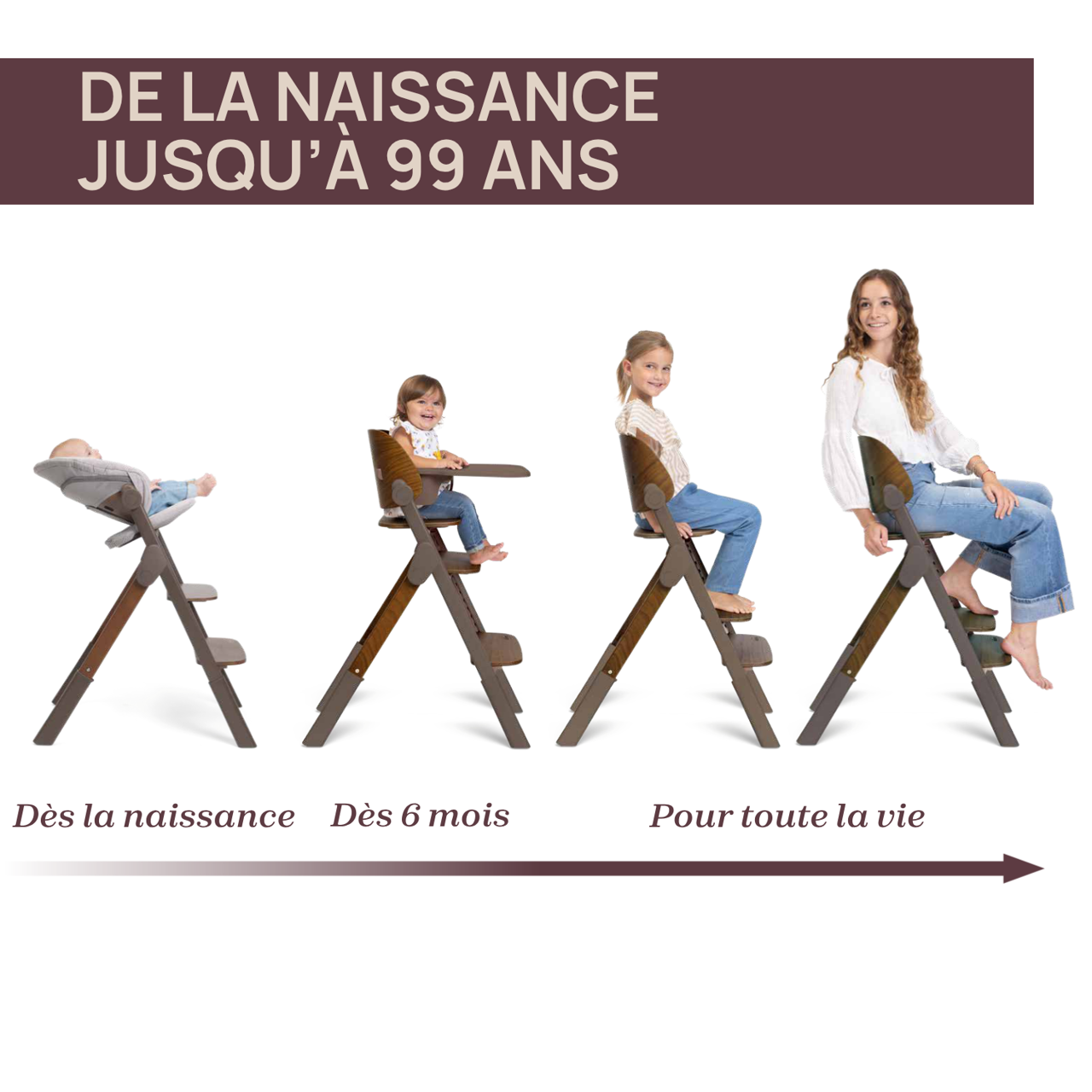 Chaise Haute &Eacute;volutive Meraviglia Up Chicco - 1