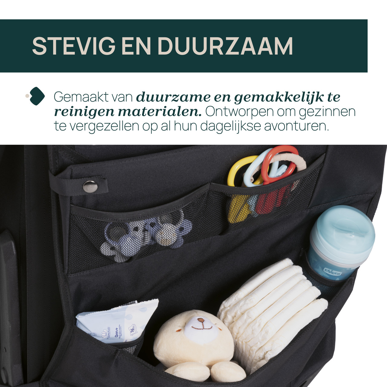 LUXE VOORWERPHOUDER VOOR IN DE AUTO Chicco - 5