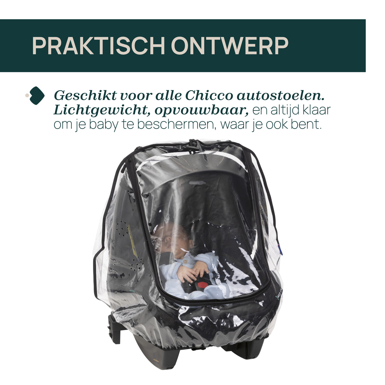 Regenbekleding autosteoltjes Chicco - 2