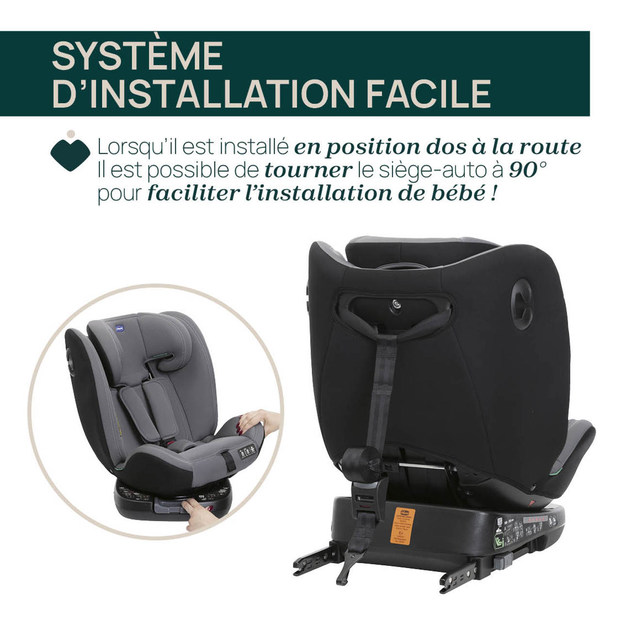 Siège-auto Unico Evo i-Size (40-150 cm) Chicco - 3