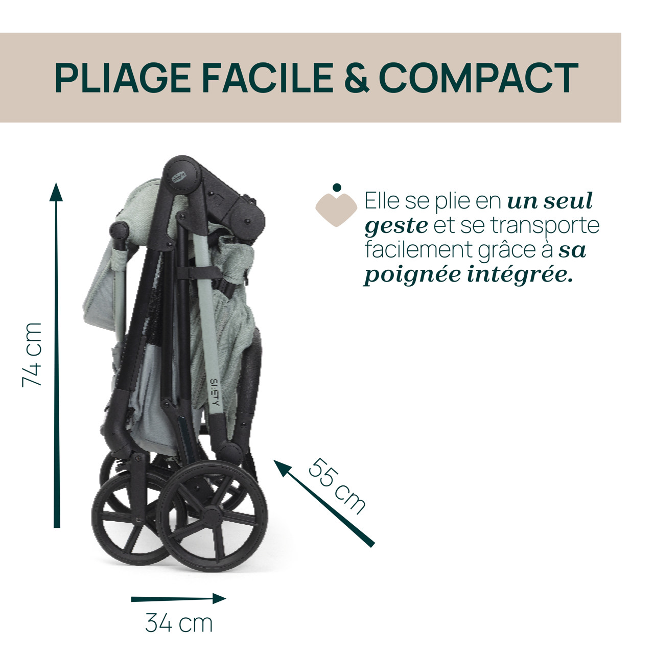 Poussette Seety 2 Chicco - 1