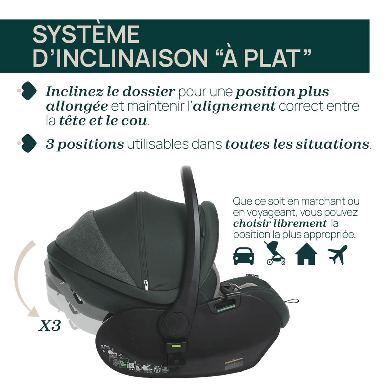 Siège-auto First-Seat Recline i-Size (40-87 cm) Chicco - 4