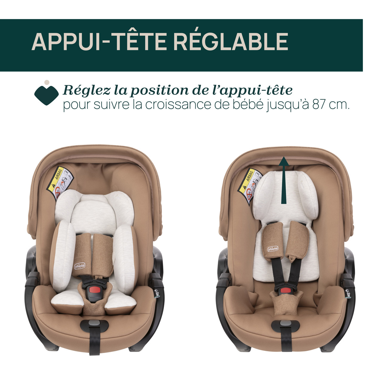 Trio Bellagio 2 - First Seat Recline I-size Chicco - 16