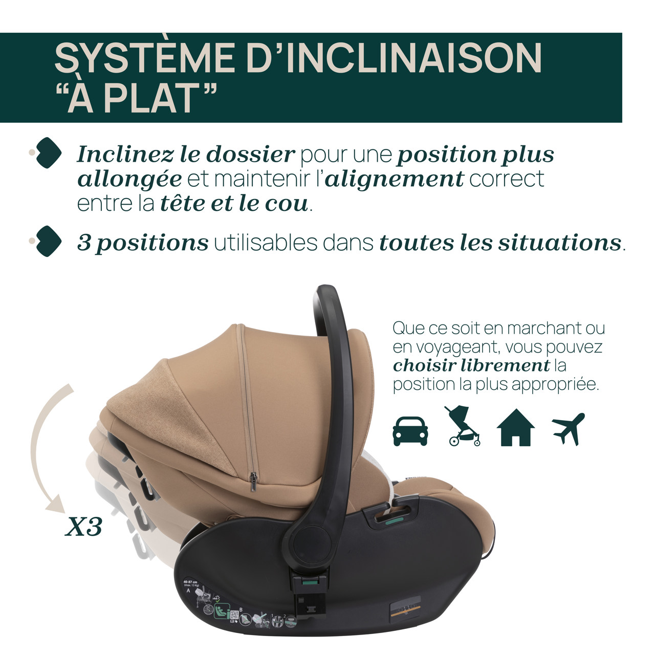 Trio Bellagio 2 - First Seat Recline I-size Chicco - 19