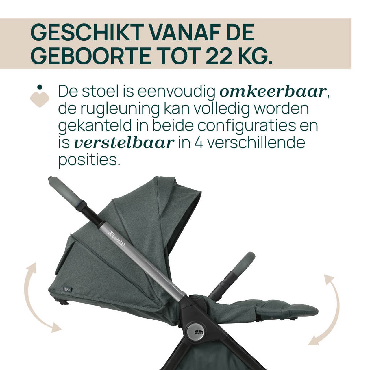 Bellagio kinderwagen Chicco - 3