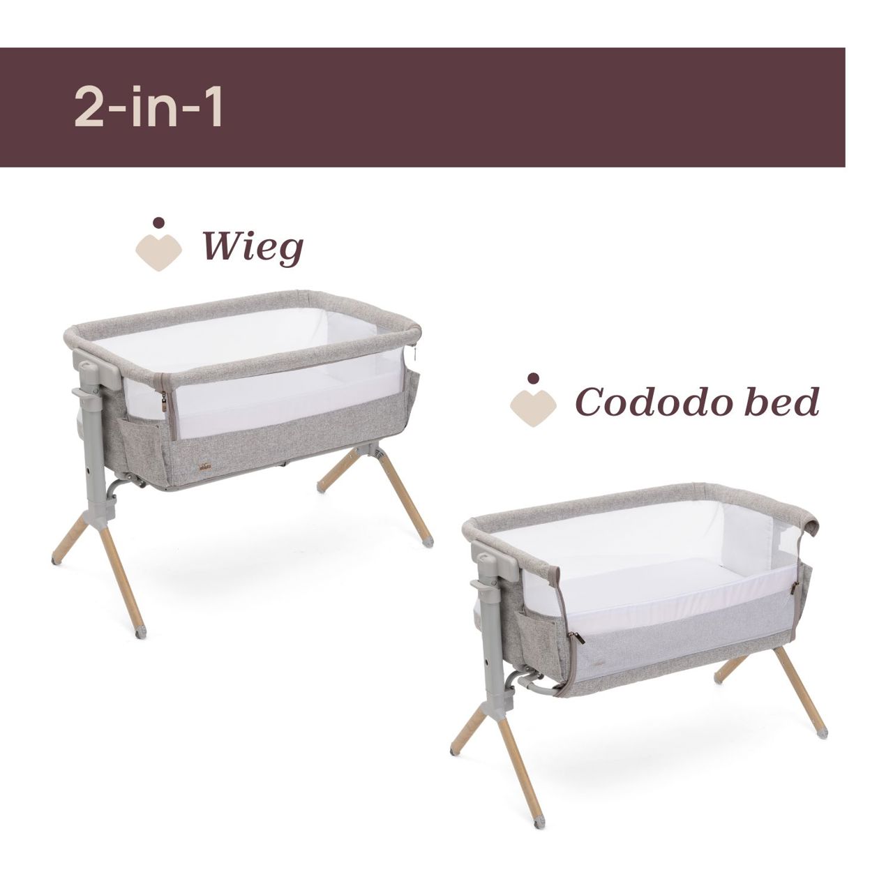Co-sleeper wieg Next2Me Armonia Chicco - 1