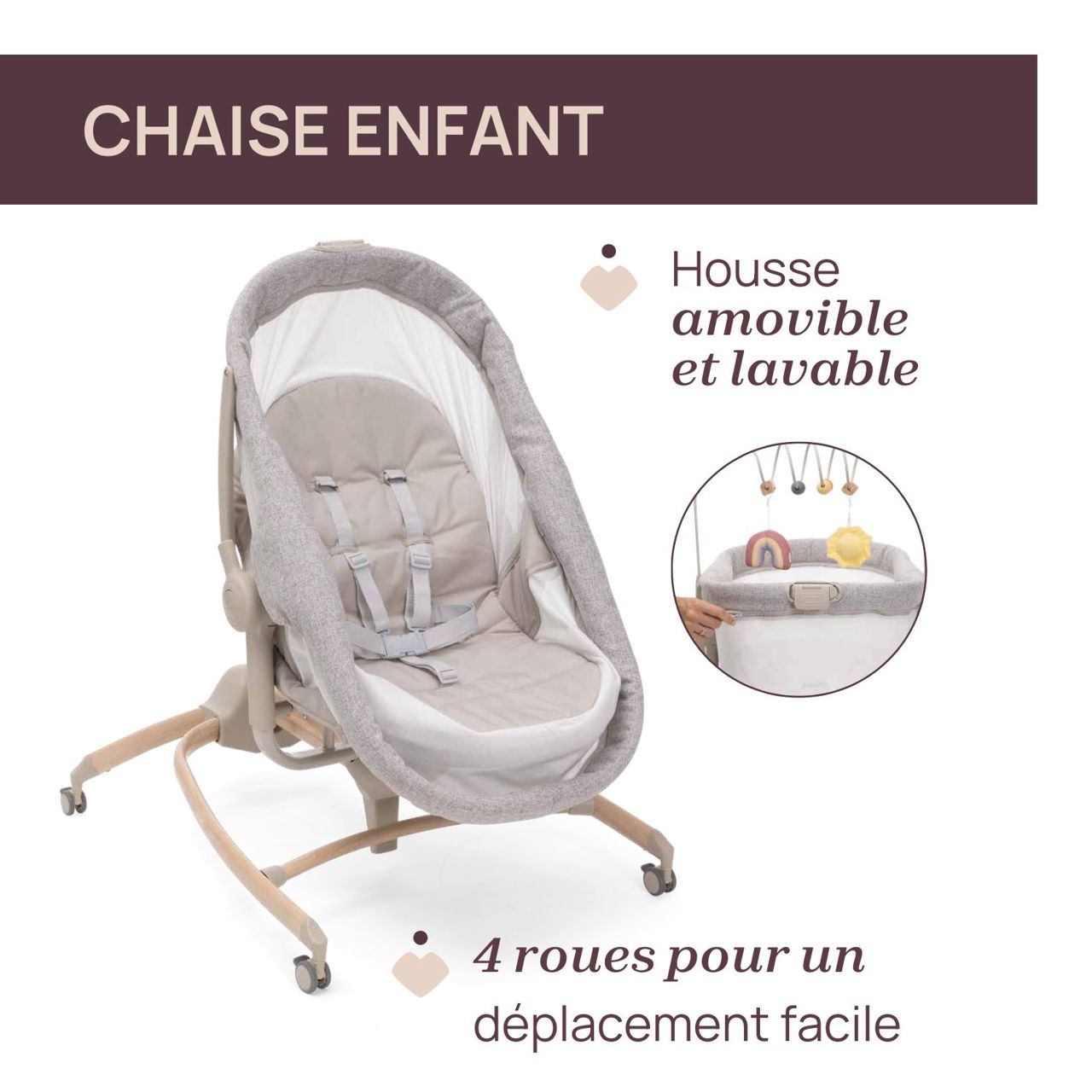 Transat Baby Hug Armonia 4en1 Chicco - 2