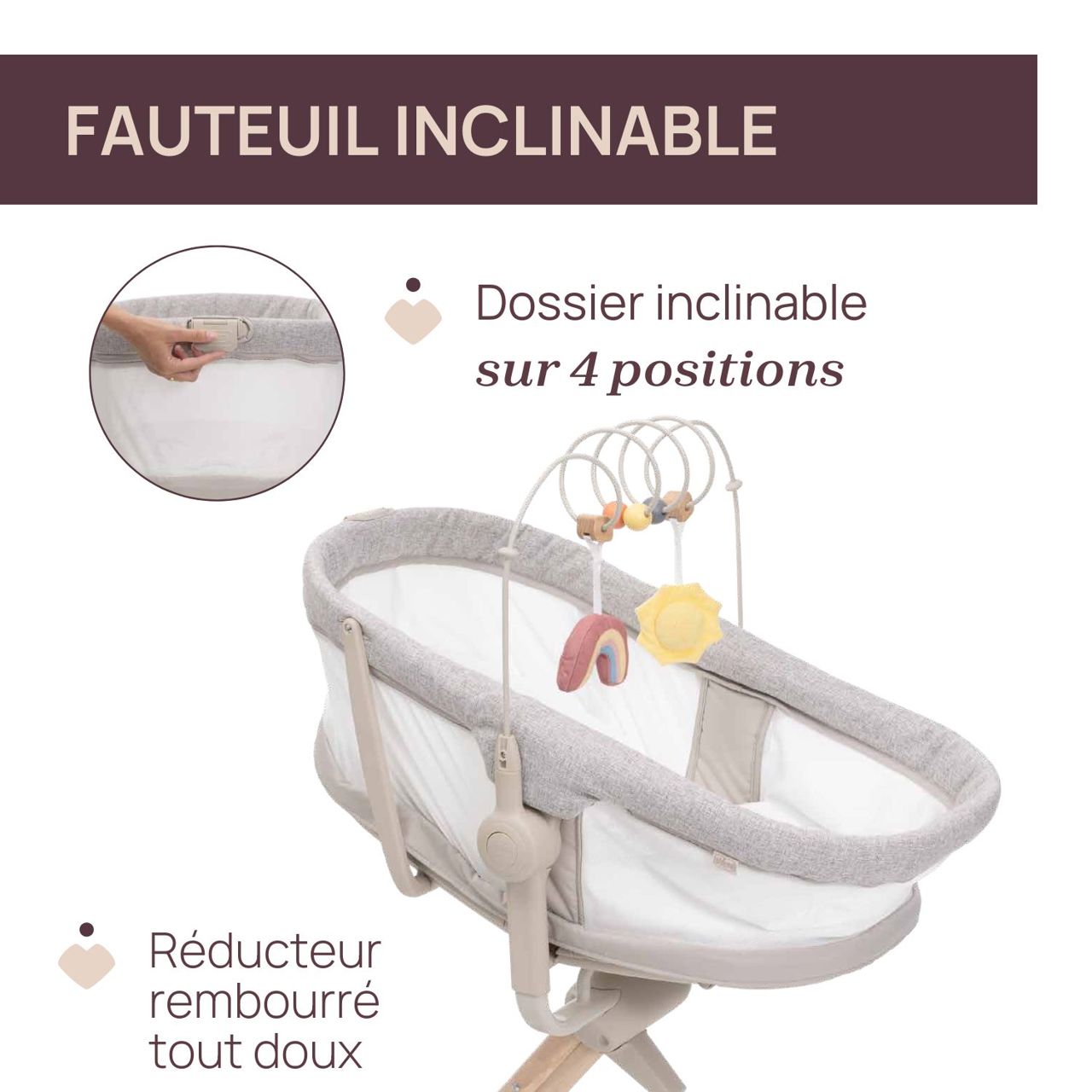 Transat Baby Hug Armonia 4en1 Chicco - 3