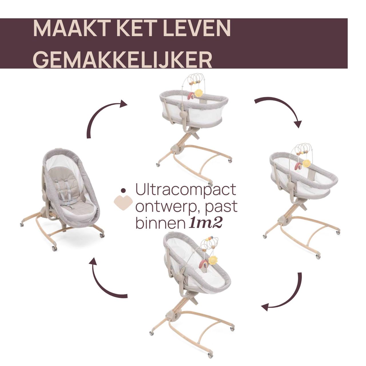 Baby Hug Armonia 4-in-1 wipstoel Chicco - 4