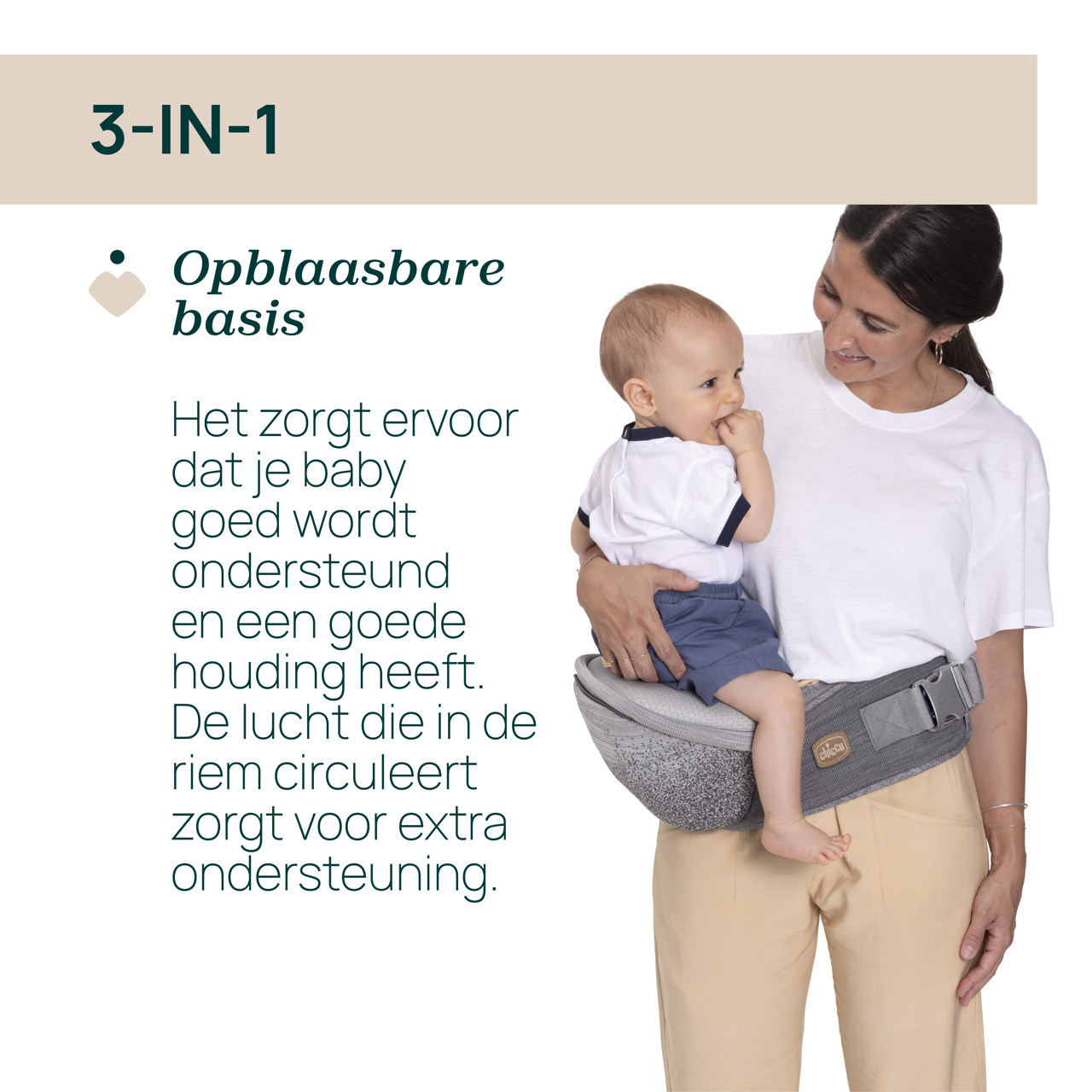 Draagzak Airy Hip Fit Chicco - 3