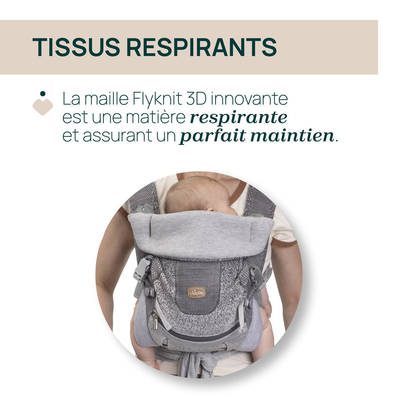 Porte-b&eacute;b&eacute; Airy Hip Fit Chicco - 4