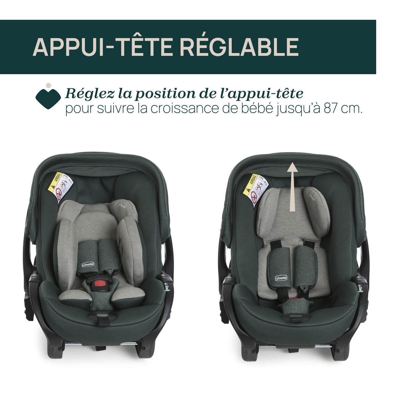 Full Solution Bellagio 2 - First Seat Recline i-Size et Fullseat 360 avec base Chicco - 13