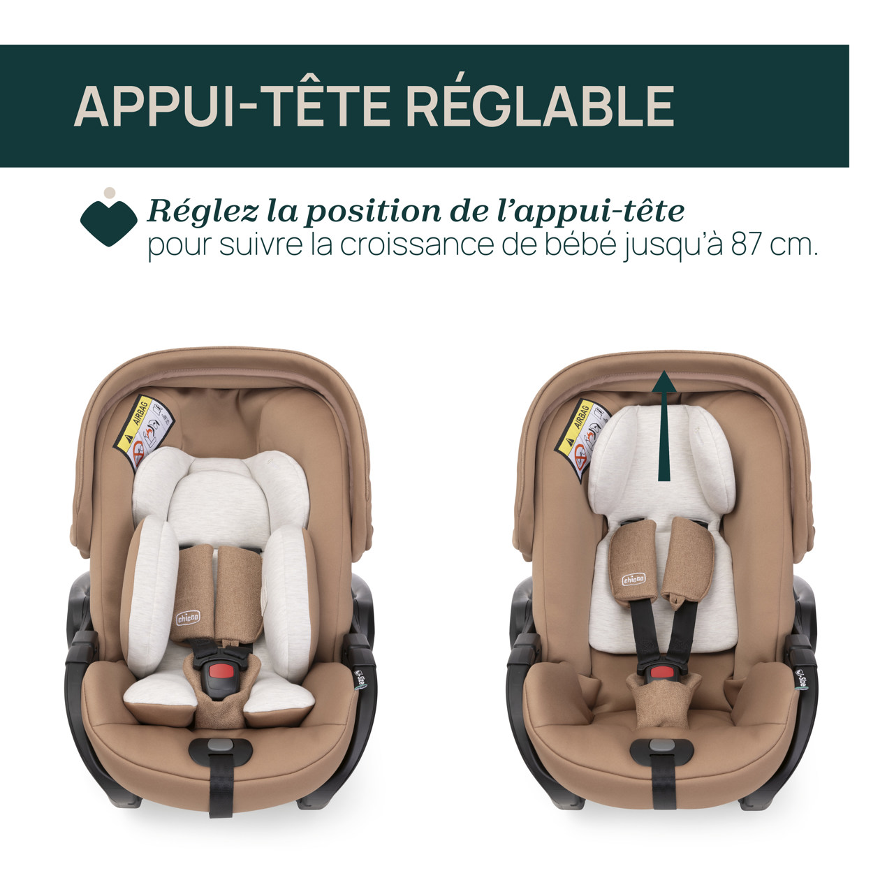 Si&egrave;ge-auto First-Seat Recline 2 i-Size (40-87 cm) Chicco - 5