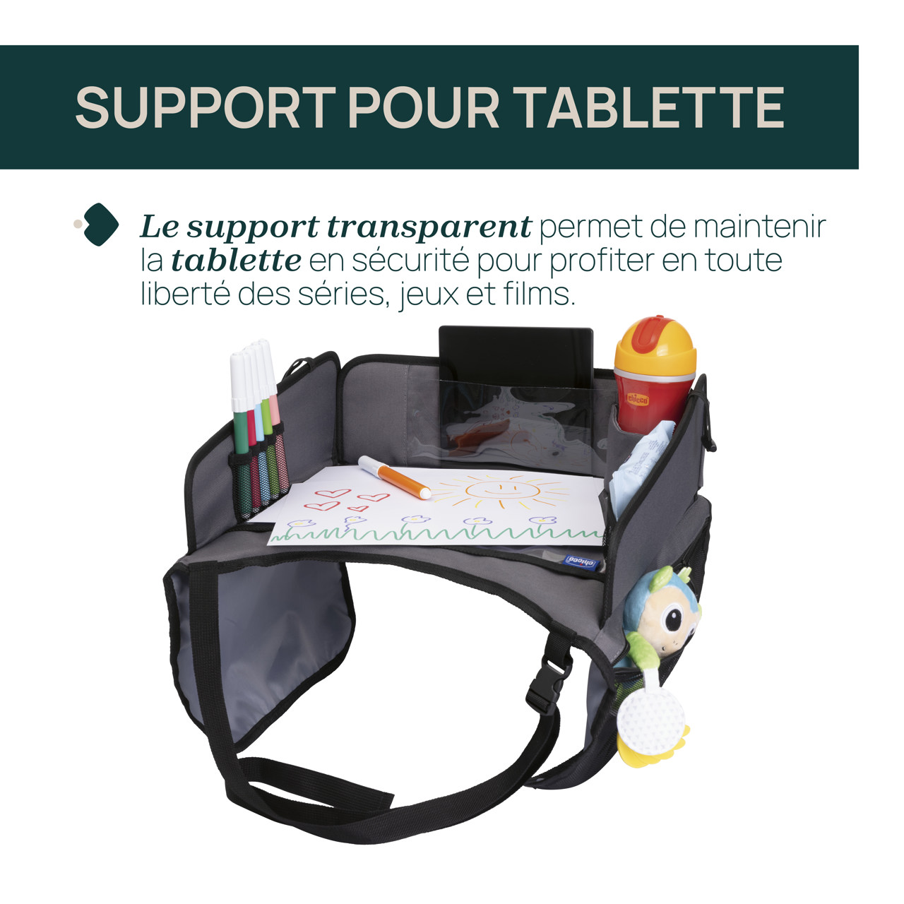 Plateau de voyage Chicco - 3