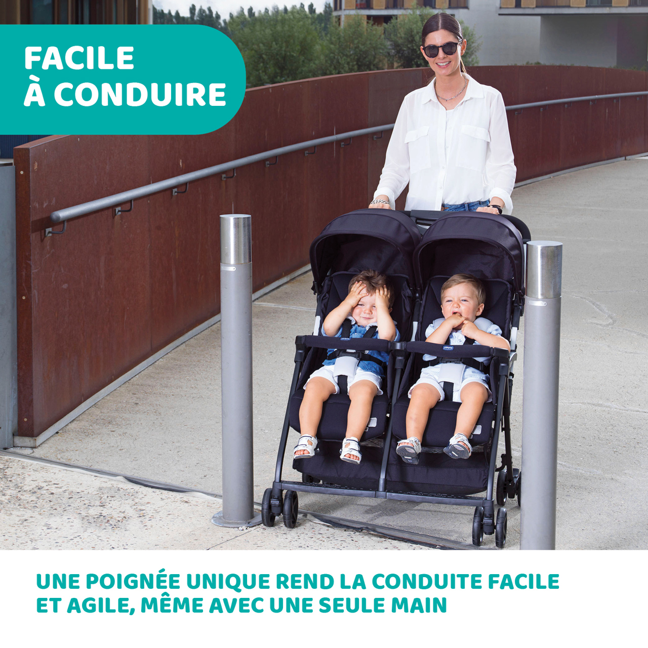 Poussette Double Ohlala Twin Chicco - 11