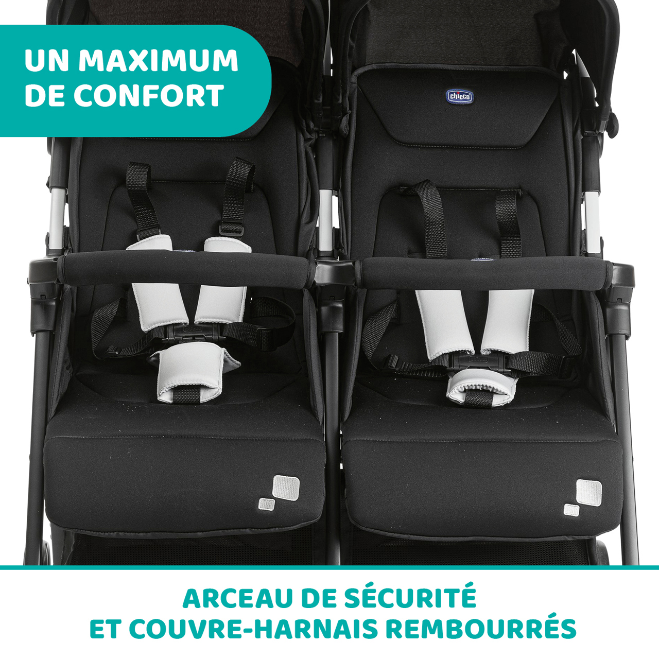 Poussette Double Ohlala Twin Chicco - 8