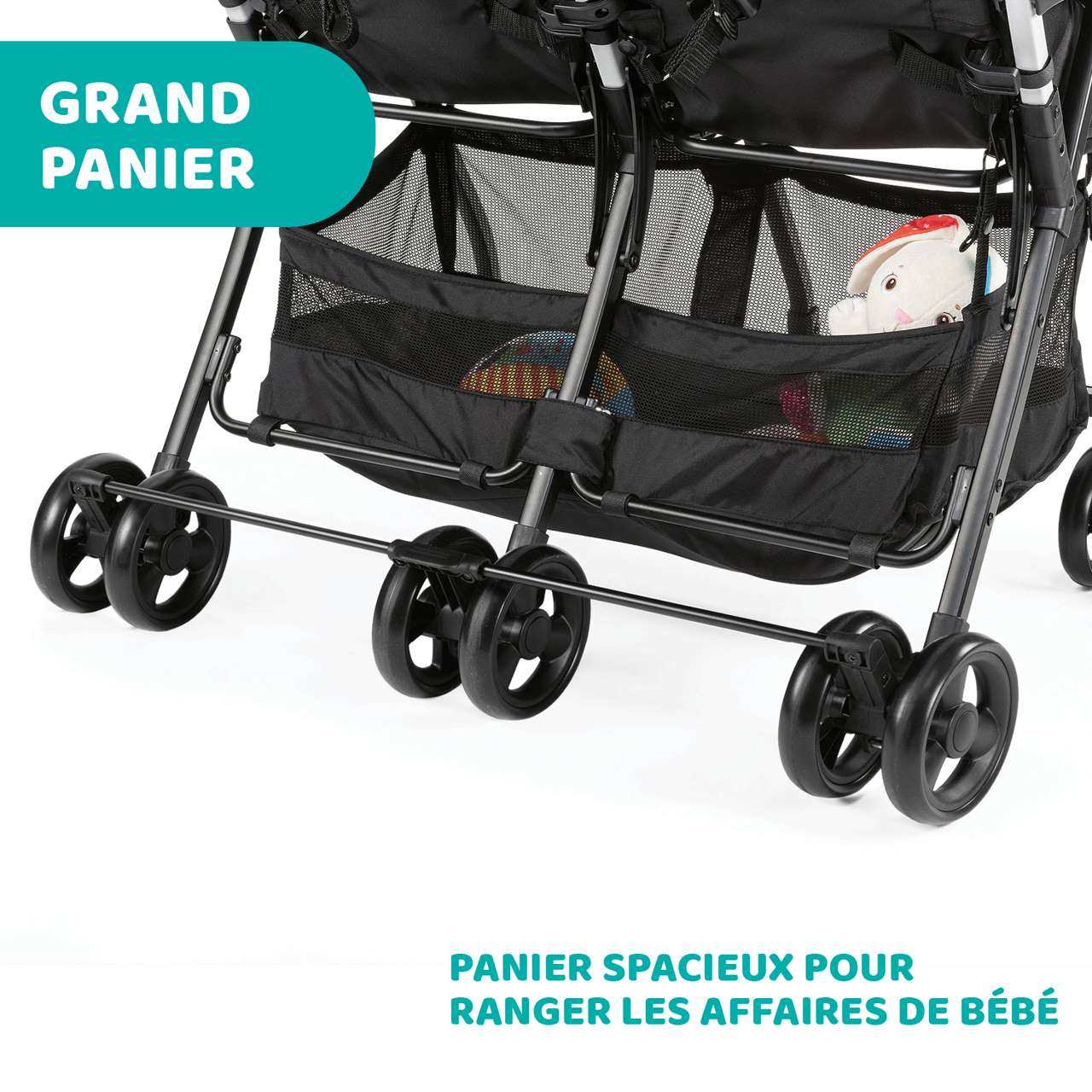 Poussette Double Ohlala Twin Chicco - 12