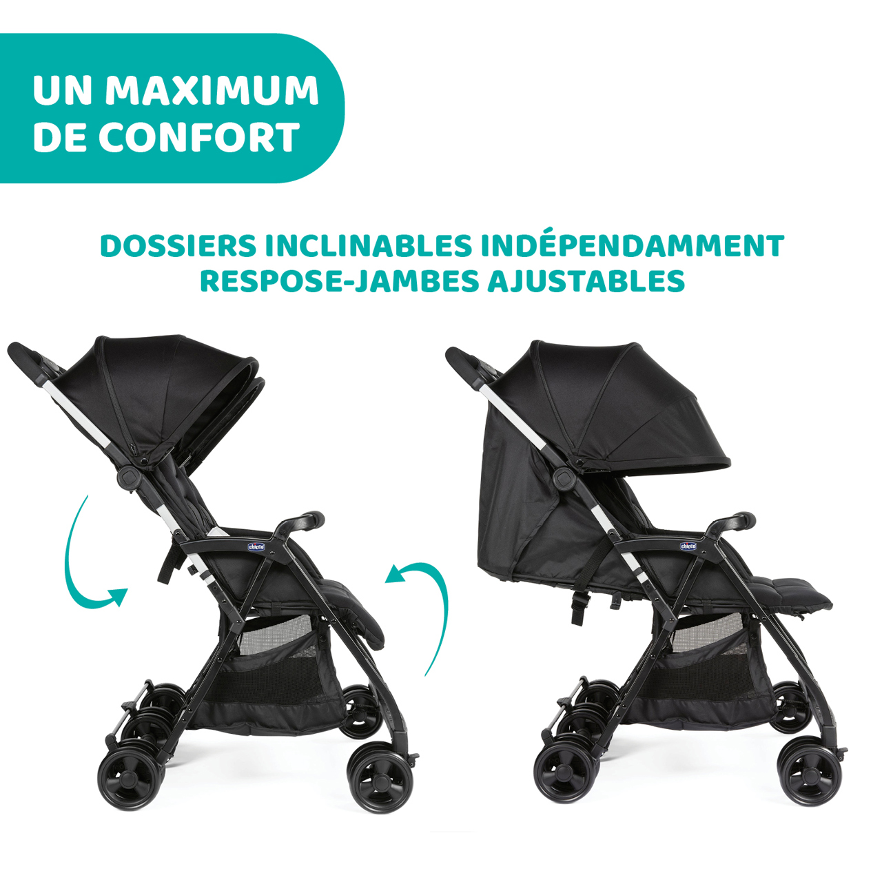 Poussette Double Ohlala Twin Chicco - 6