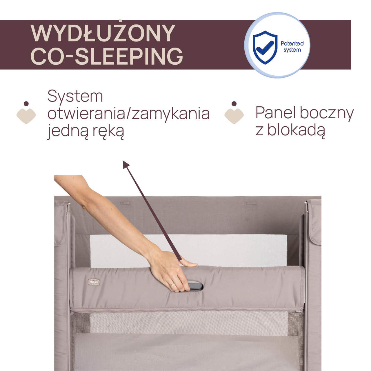 CHICCO NEXT2ME FOREVER Ł&Oacute;ŻECZKO DOSTAWNE 3W1 null - 5