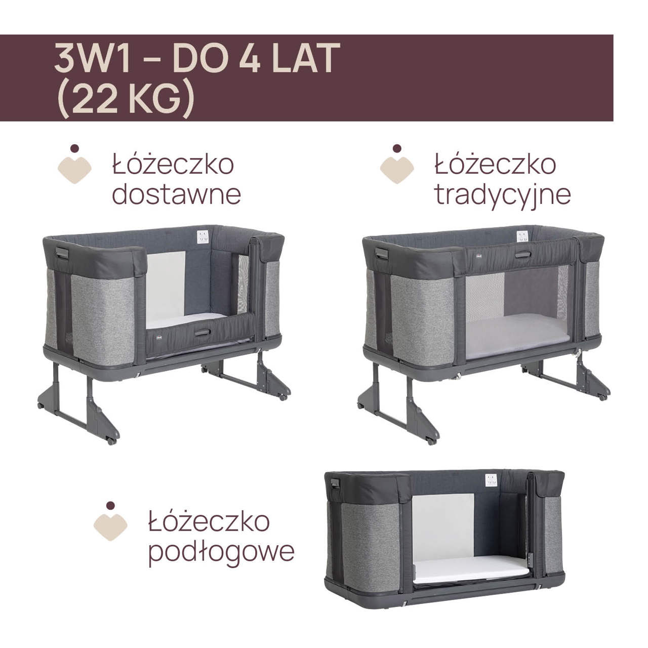 NEXT2ME FOREVER | ŁÓŻECZKO DOSTAWNE null - 4