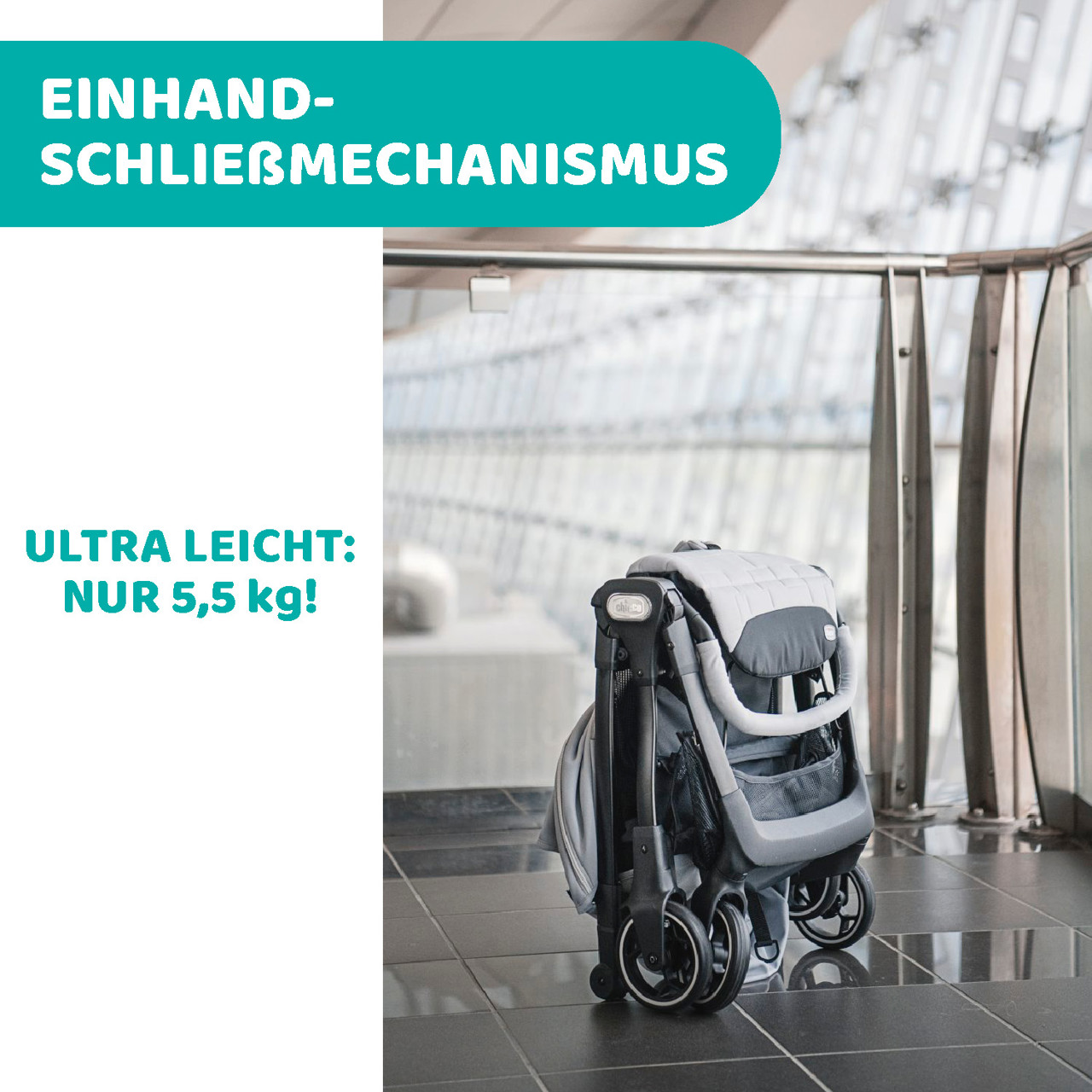 Chicco WE, der beste Verbündete auf Reisen null - 2