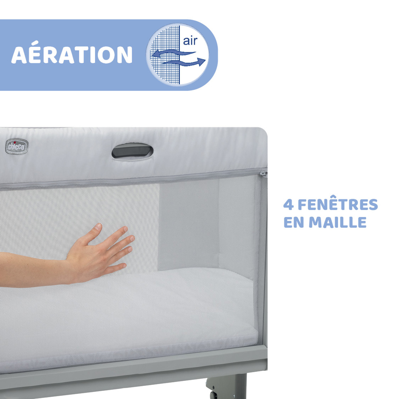 Berceau cododo évolutif Chicco Next2Me Forever null - 7