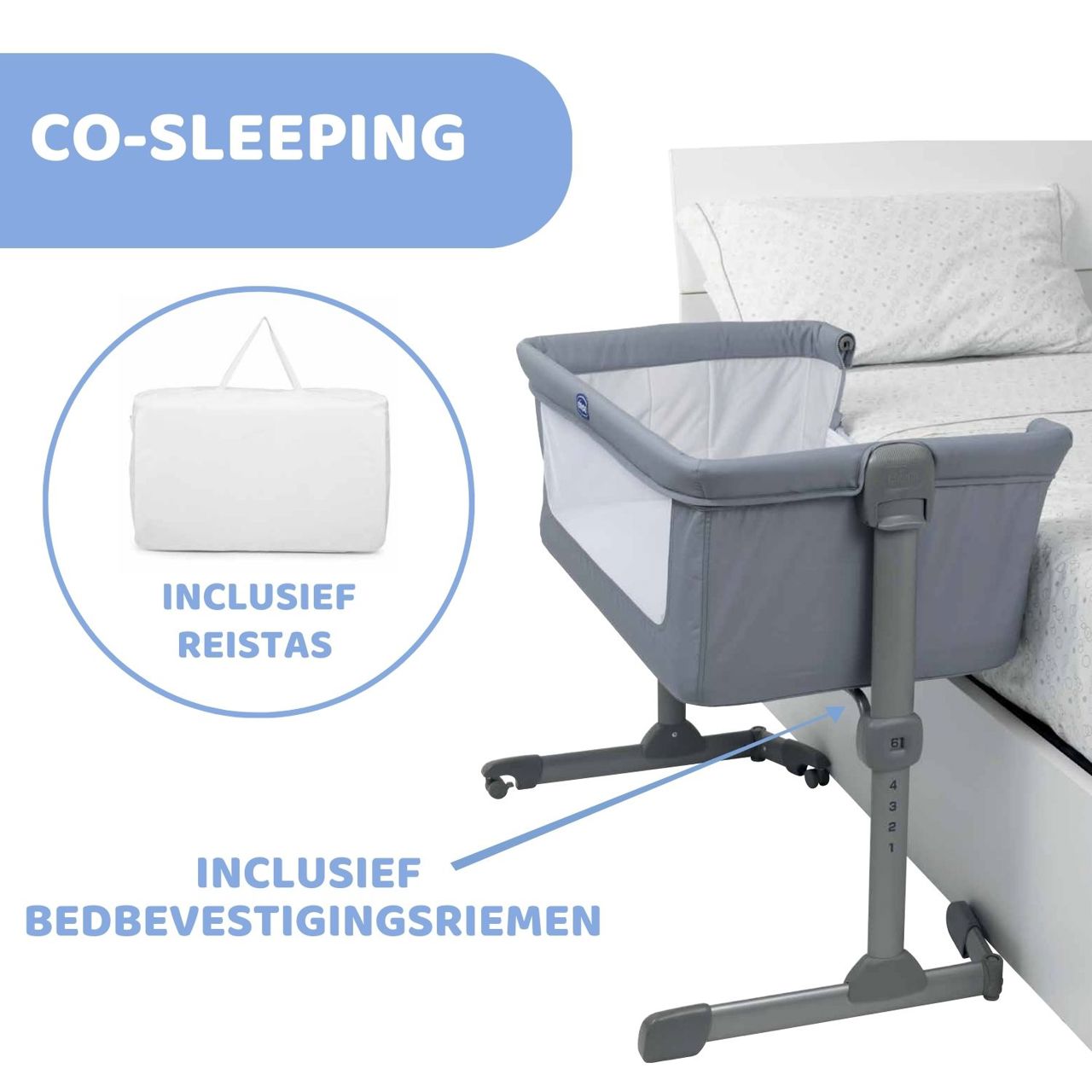  Co-sleeper Wieg Chicco Next2Me Essential Chicco - 1